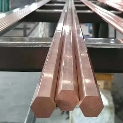 C14500 hex copper bar machined surface for switch components