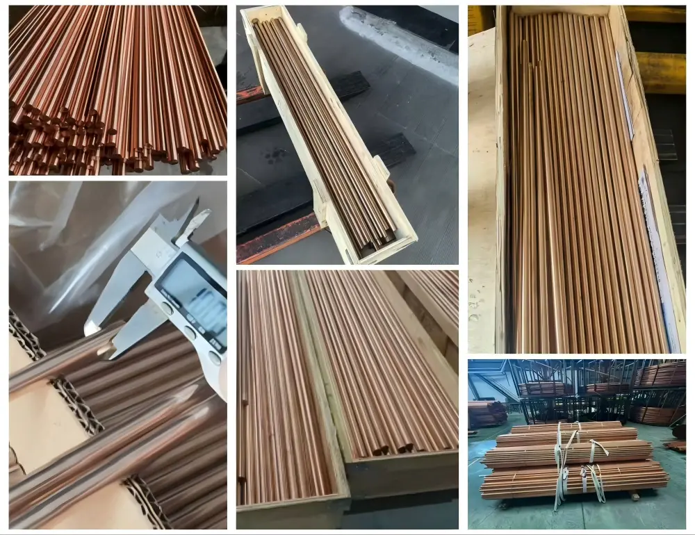 Successful Delivery Of ASTM B187 C10100 99.99% Pure OFHC Copper Bar For Korean Client