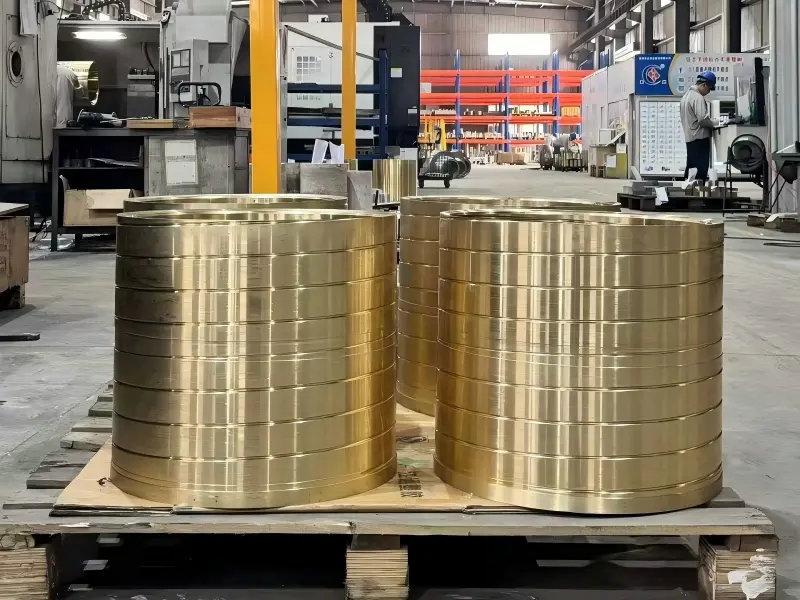 Successful Delivery: UNS C95400 (CDA 954) Aluminum‑Bronze Marine Bushings Shipped To Turkey Client