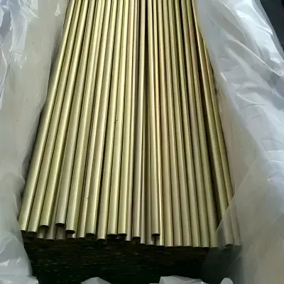 Cold drawn seamless H62 brass pipe for heat exchangers and industrial applications