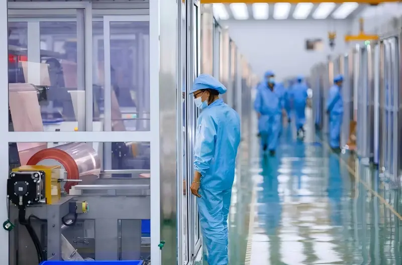 Copper Foil Cleanroom Production Workshop Copper Foil Cleanroom Production Workshop