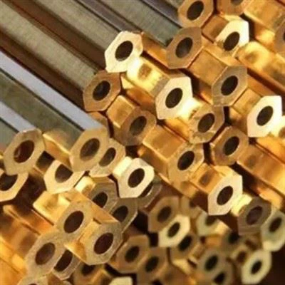 Hex Brass tube